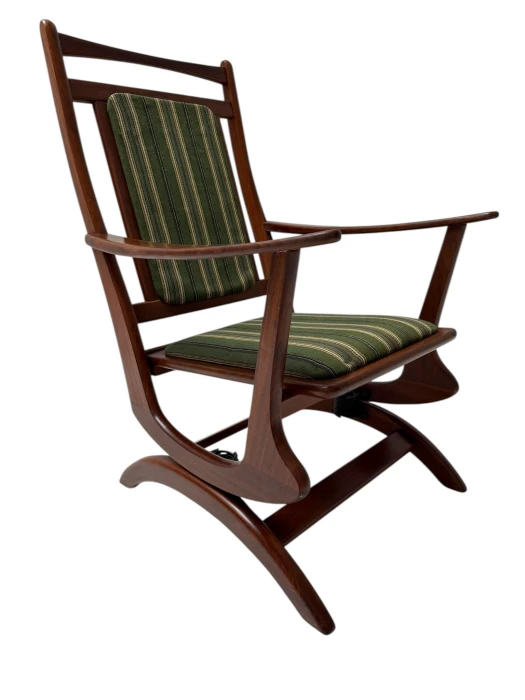 Danish Mid-Century Modern Rocking Chair in Teak, 1960s